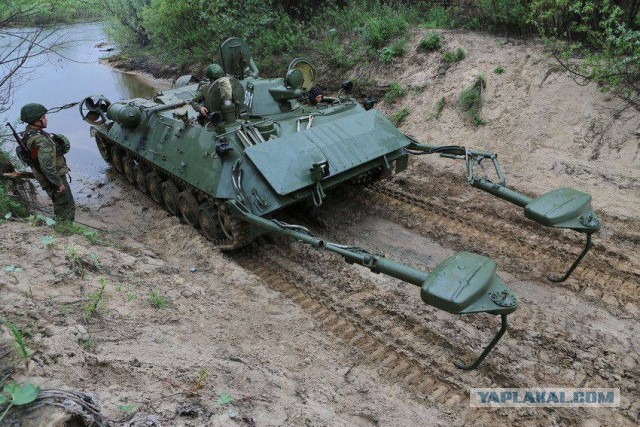 А какая военная техника была в вашем распоряжение?