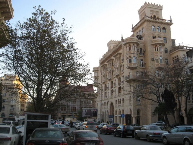 Москва - Баку - Тбилиси - Баку - Москва.