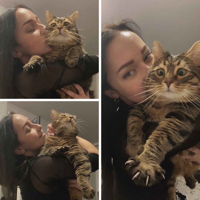 Это Барсук радуется, что я пришла домой