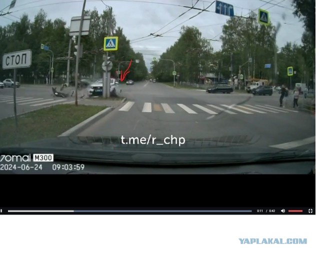 Фигасе с ДПС в Йошкар-Оле сегодня утром