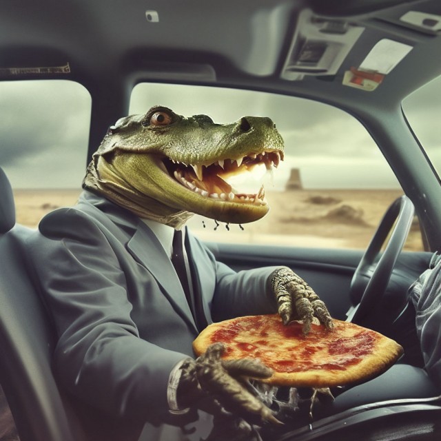 В Дмитрове полиция разыскивает таксиста, который съел пиццу своей пассажирки