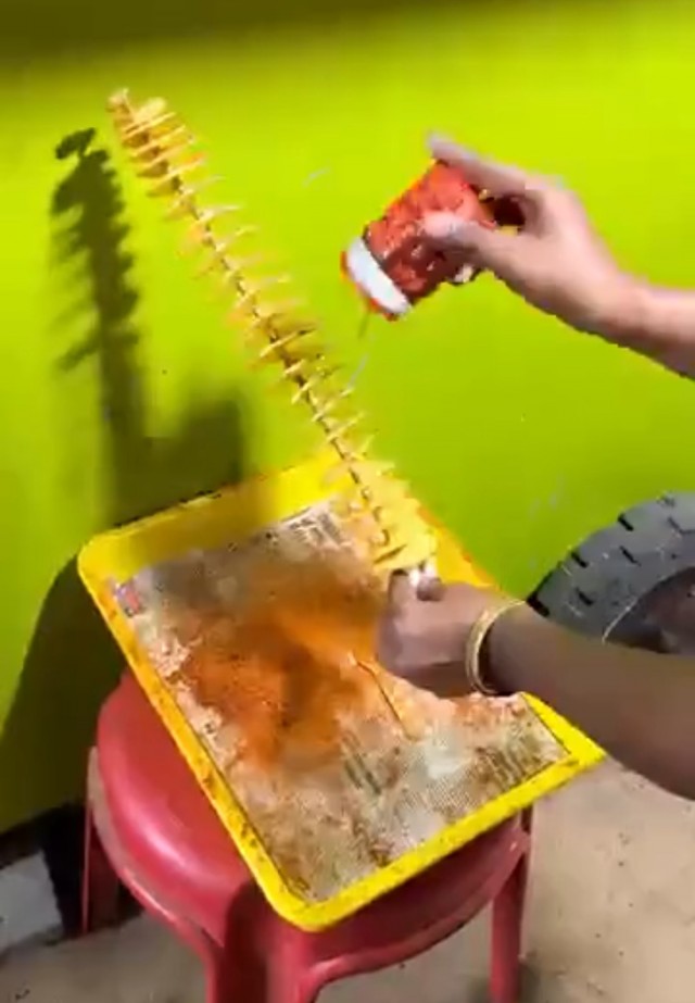Индийские уличные чипсы
