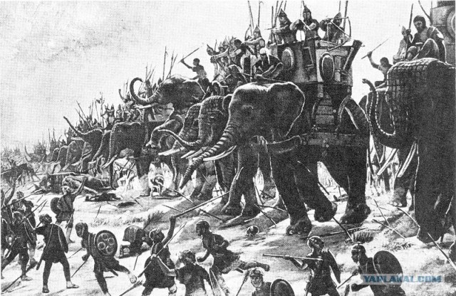 Боевые слоны-Как Боевые Машины Прошлого