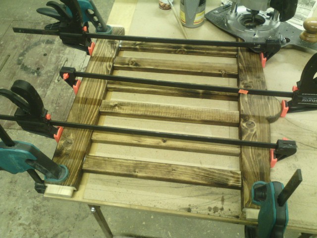 Садовая скамейка. Дебют