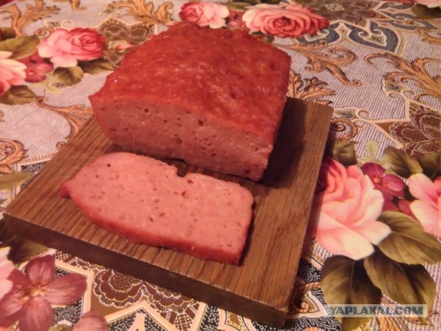 Баварский "мясной хлеб"