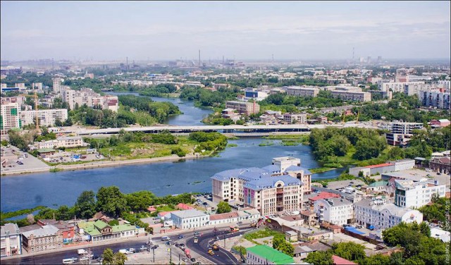 Челябинские мосты через Миасс
