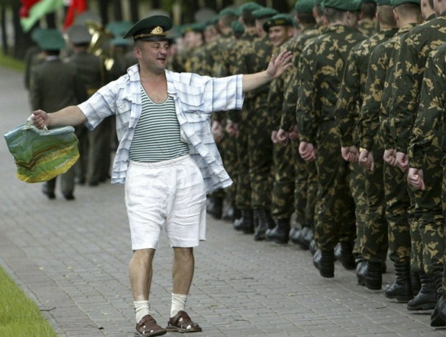Бывших военных небывает!