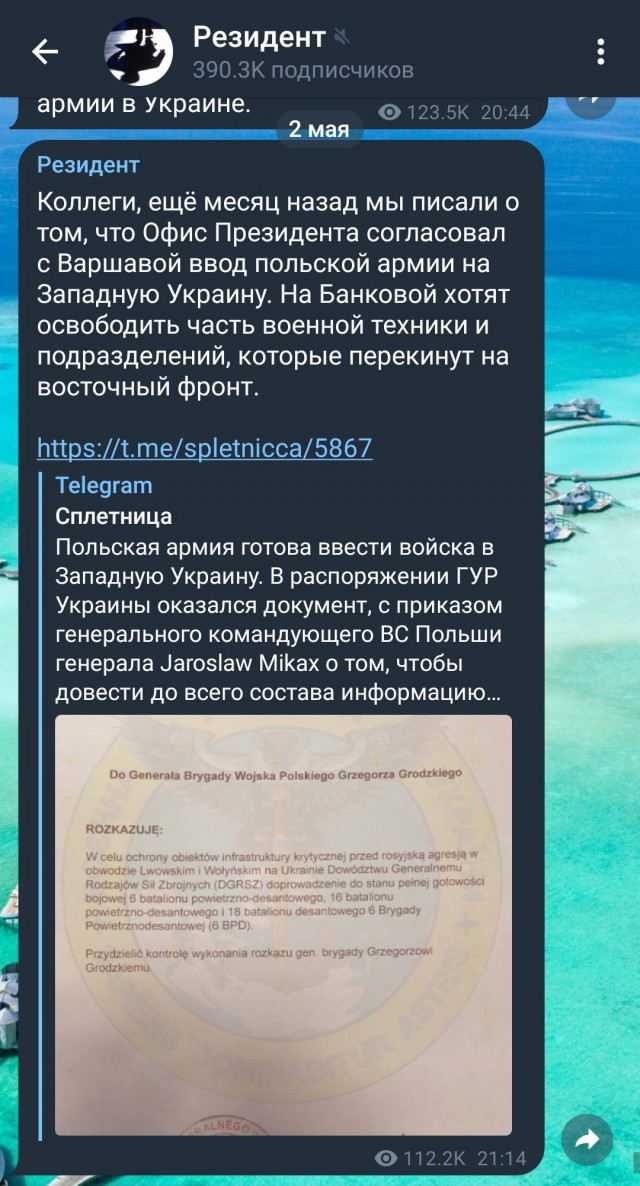 Польша разработала проект "миротворческой миссии" НАТО на Украине