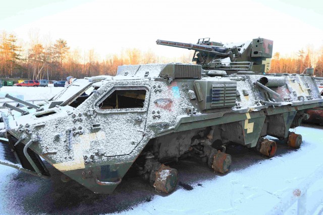 Выставка украинской техники в городе на Неве