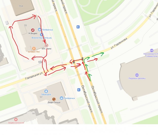 Рекомендация маршрута в Яндекс.Навигаторе