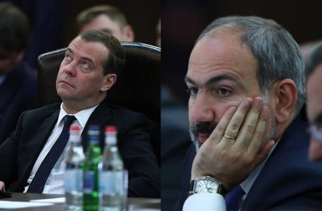 Медведев заявил, что Пашинян рискует «больно приземлиться на задницу» из-за двойной игры