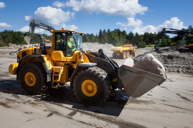 Полигон Volvo Construction Equipment в Швеции