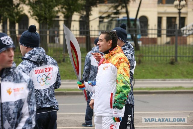 Олимпийский рекорд олимпийского огня