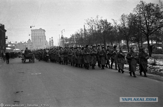 Прогулка по Москве 1941 года