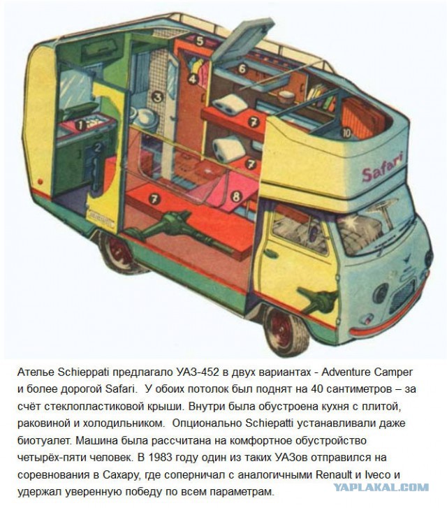 Российский вездеход-кемпер "Мурашка"