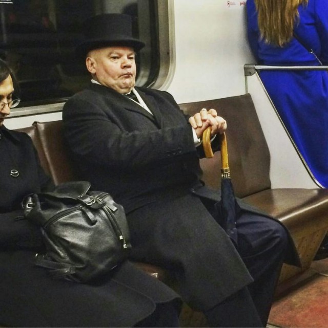 Модники и модницы из глубин метрополитена