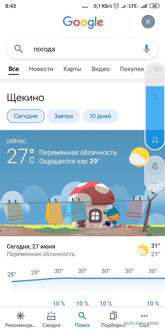 Коротко, о погоде в Воронежской области