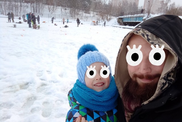 На зимнюю рыбалку за форелью ч. 2