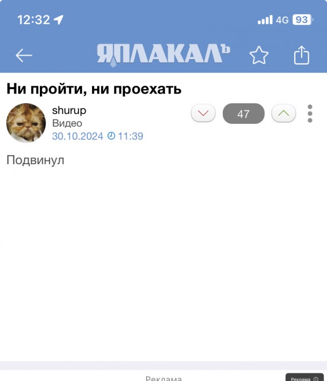 Ни пройти, ни проехать
