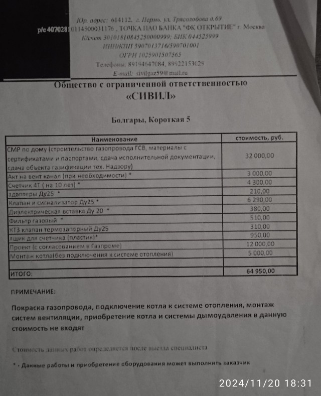 Газ нужен!