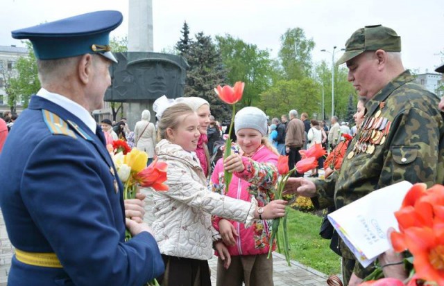 9 мая. Даугавпилс. Латвия