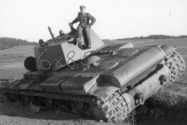 Последний бой двух КВ-1 второго июля 1941 в Латвии