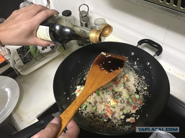Правильная утилизация остатков по китайски. Или просто НюРоу ЧаоФан.