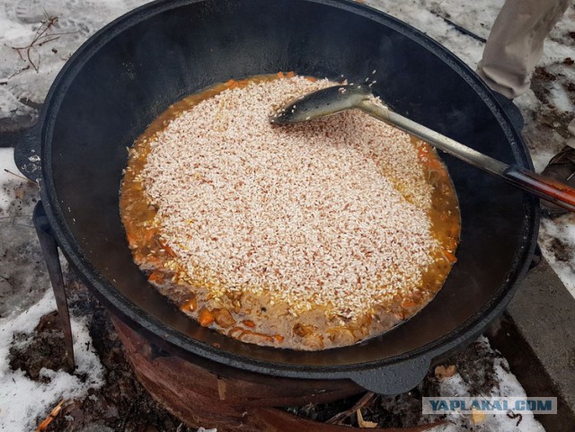 Блюда для казана, на природе и свежем воздухе
