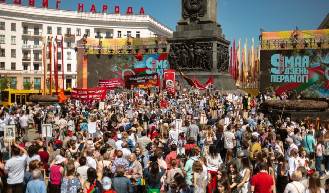Парады Победы 9 мая 2018 год. Акции «Бессмертный полк»