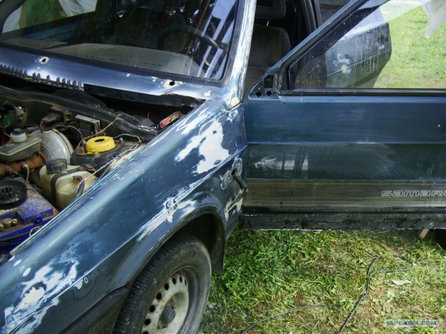 Как мы красили моё авто!