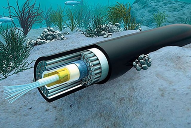 Высоковольтный подводный кабель 220 000 Вольт