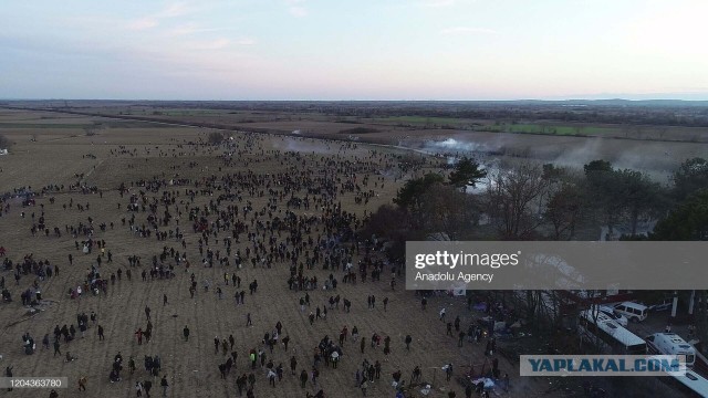 Что происходит на границе Греции и Турции