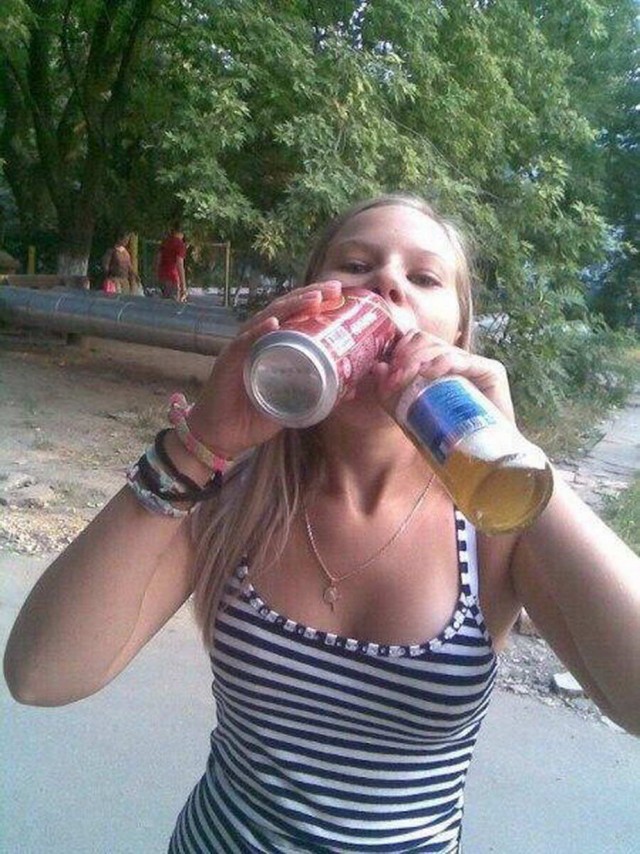 Пьяные девушки