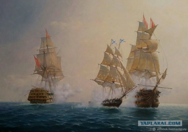 Ляпы в картинах с парусниками