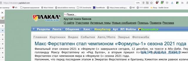 Ферстаппен выиграл Гран-при Абу-Даби и стал чемпионом Формулы-1