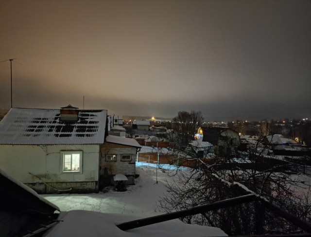 А из нашего окна, вот такая красота!