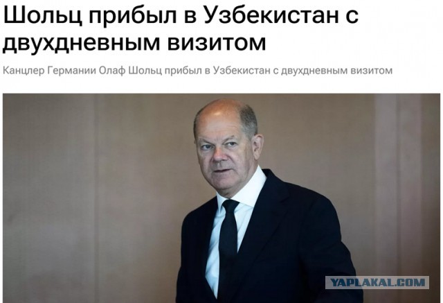 Шольц пошел вразнос