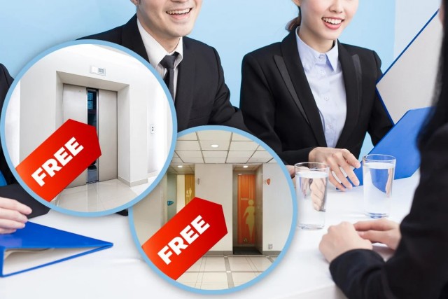 Китайскую компанию высмеяли за «льготы» для сотрудников — бесплатные туалет и лифт