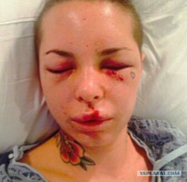 Порнозвезда после разборок с мужем - бойцом MMA