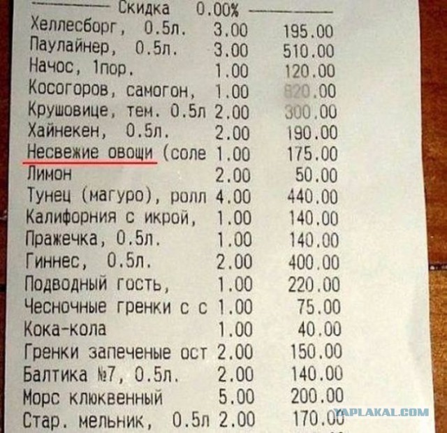 Чеки которые сделают вашу покупку уморительной