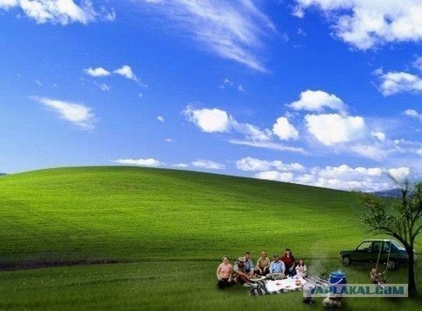 Отдых на обоях