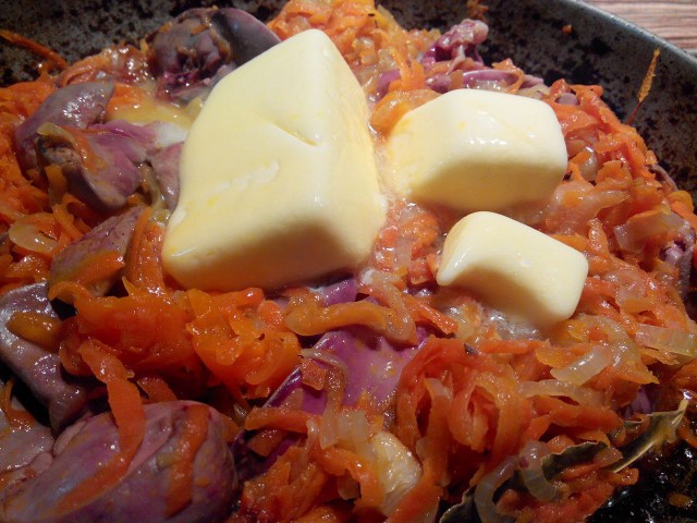 Паштет из куриной печёнки. Простой и быстрый