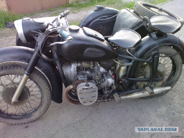 Мотоциклист подарил мальчику мгновение радости