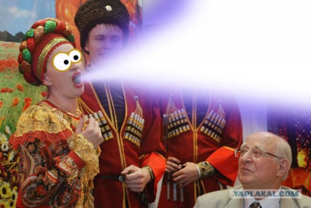 Фотожаба: С душой поёт