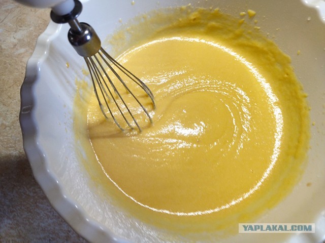 Пироги для чайников 4. Шарлотка из кукурузной муки.