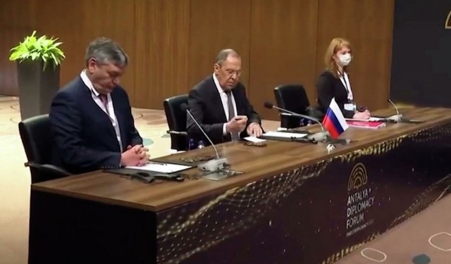 Пресс-конференция Лаврова по итогам переговоров с Кулебой