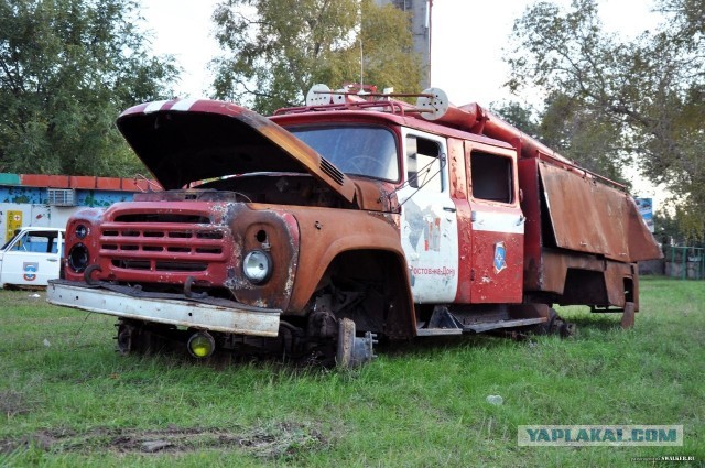 Как тушат пожар в Африке