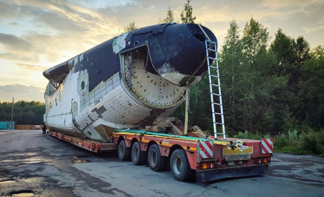 В Верхней Пышме начали строить павильон для огромного советского космолета