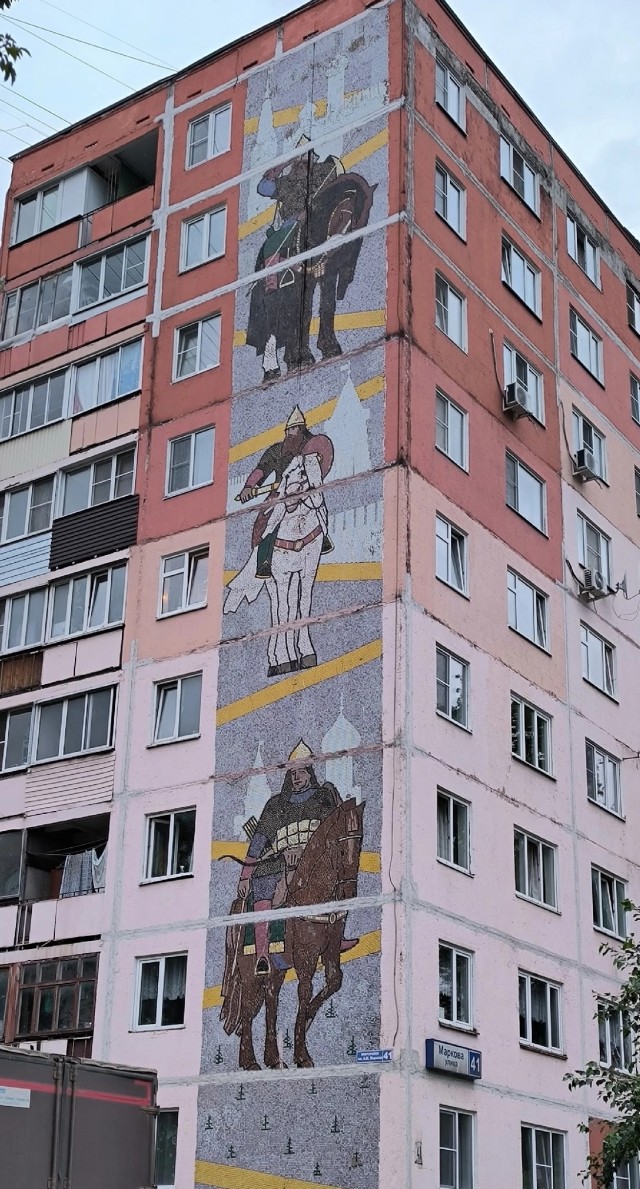 Муралы города Пскова