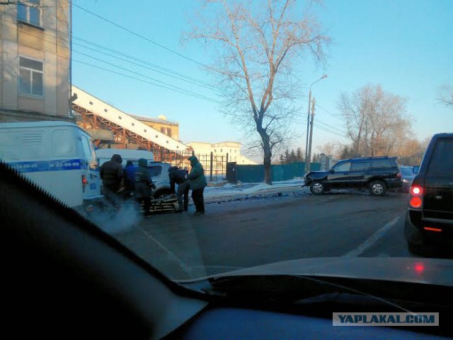 Land Cruiser со встречки